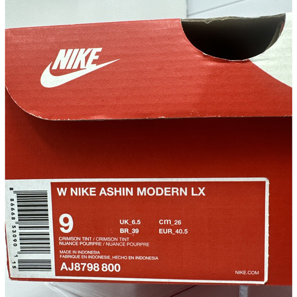 Nike Shoes Ashin Women’s Size 9 Modern LX Excellent Condition In Box - Picture 6 of 7